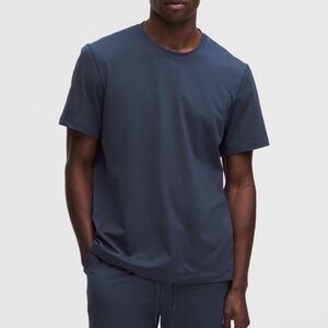 NWT Lululemon Men’s Cotton Jersey T-Shirt in Navy Blue Sz Large